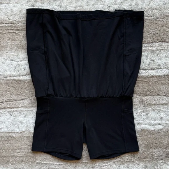 ATHLETA Salutation Stash High Rise 16 1/2 Skort in Color Black Size S - Picture 7 of 12